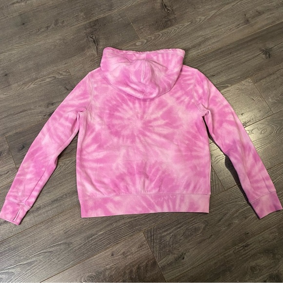 Abercrombie & Fitch hoodie Pink Tie-Dye pullover - Picture 3 of 9